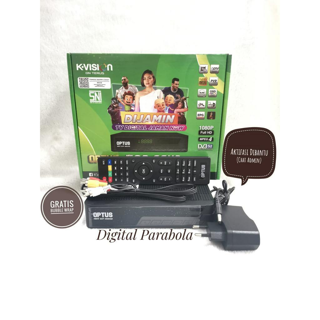 Receiver Parabola Optus New OP 66HD