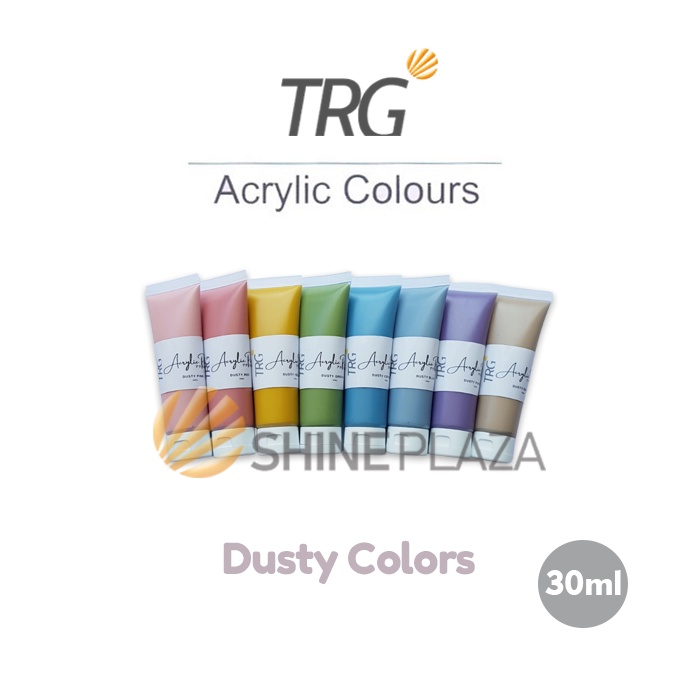 

TRG Acrylic Colour Dusty 30 ml - Cat Akrilik Kanvas Lukis Canvas Paint Acrylic Color 30ml