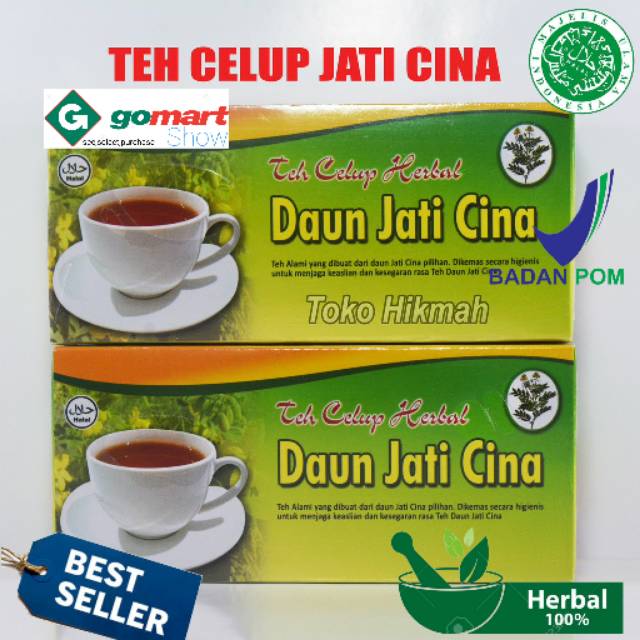 

TEH CELUP DAUN JATI CINA - TEH KESEHATAN - ORIGINAL IZIN BPOM