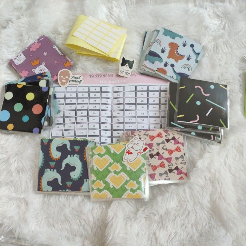 

50 ENVELOPES BOX ( TANTANGAN MENABUNG 50 AMPLOP)