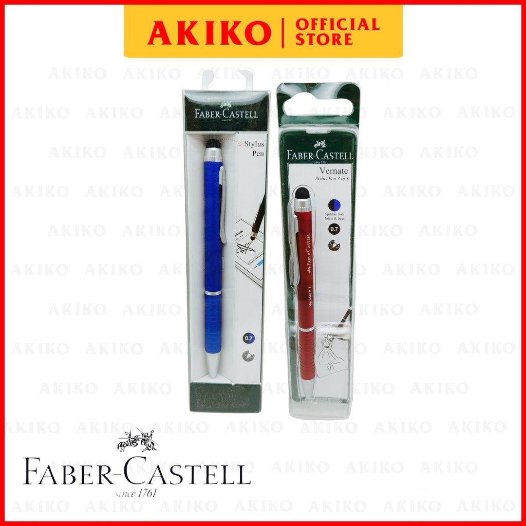 

Pen Vernate 0.7 Red Barrel Black Faber-Castell