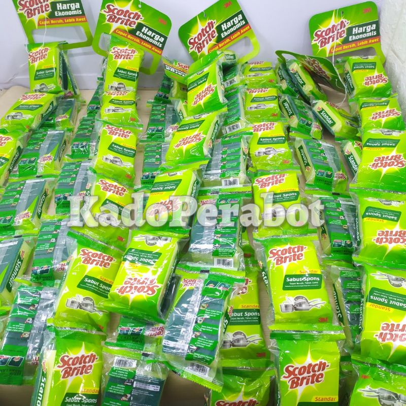 PROMO SPON CUCI PIRING ANTI NGEMPOS - PROMO SPONS CUCI PIRING - PROMK SCOTCH BRITE