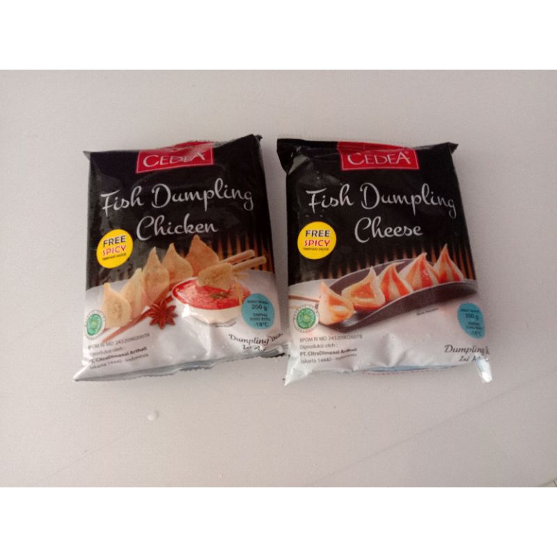 

fish dumpling CHEESE cedea 200g