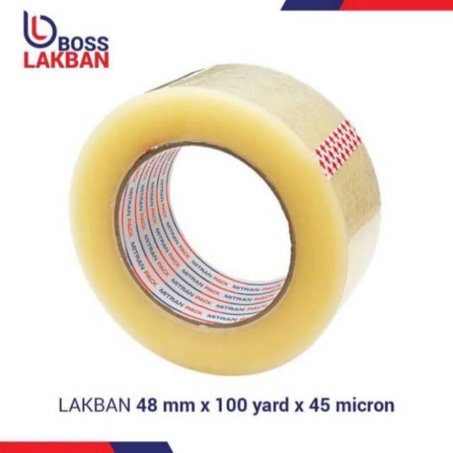 Lakban Serba guna/Lakban Bening Transapran 100 yard