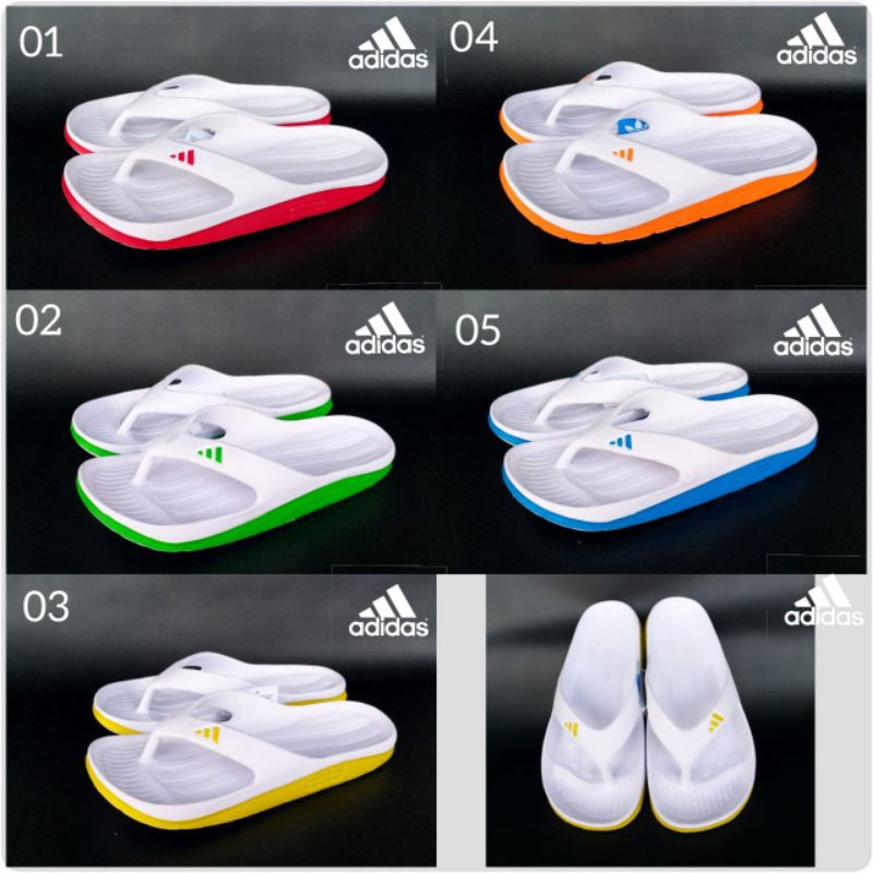 Sendal jepit pria Adidas/Sendal murah/Sendal kekinian