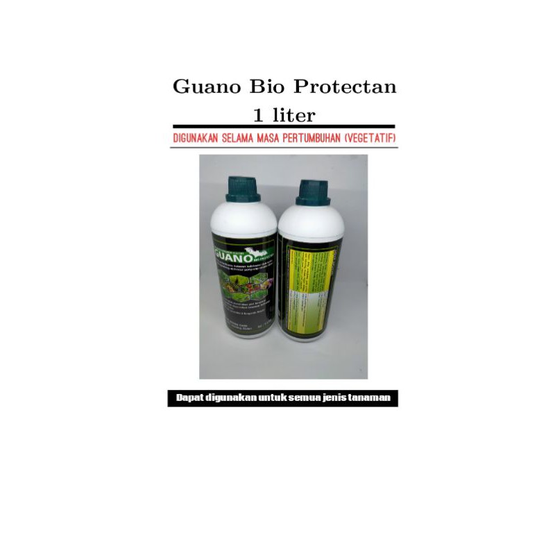 Pupuk Organik Cair  Kotoran Kelelawar Guano Bio Protectan - 1 Liter