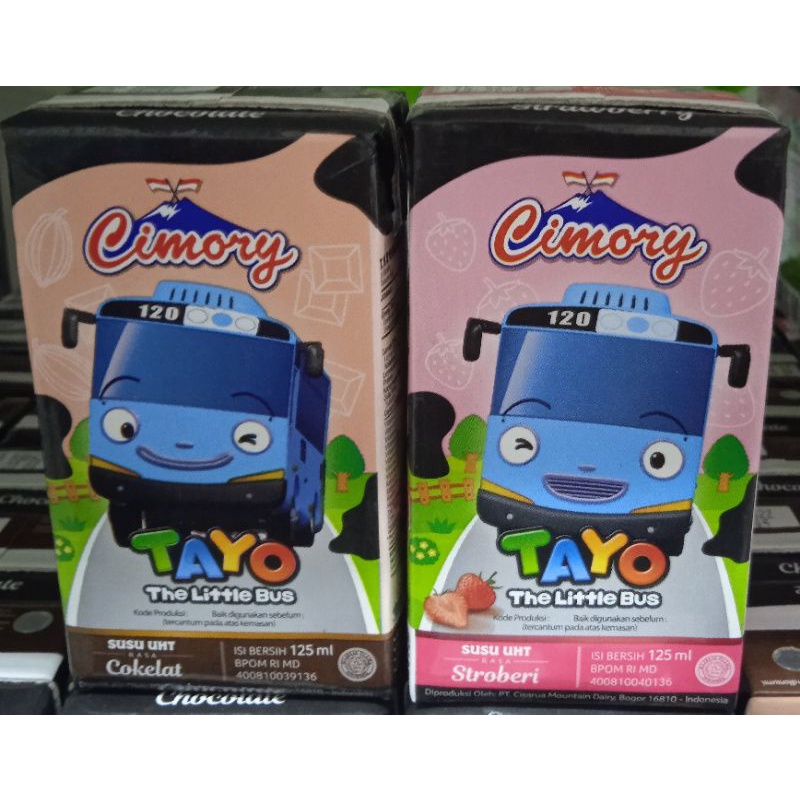 

Cimory Susu UHT Edisi TAYO Cokelat dan Strawberry 125 Ml