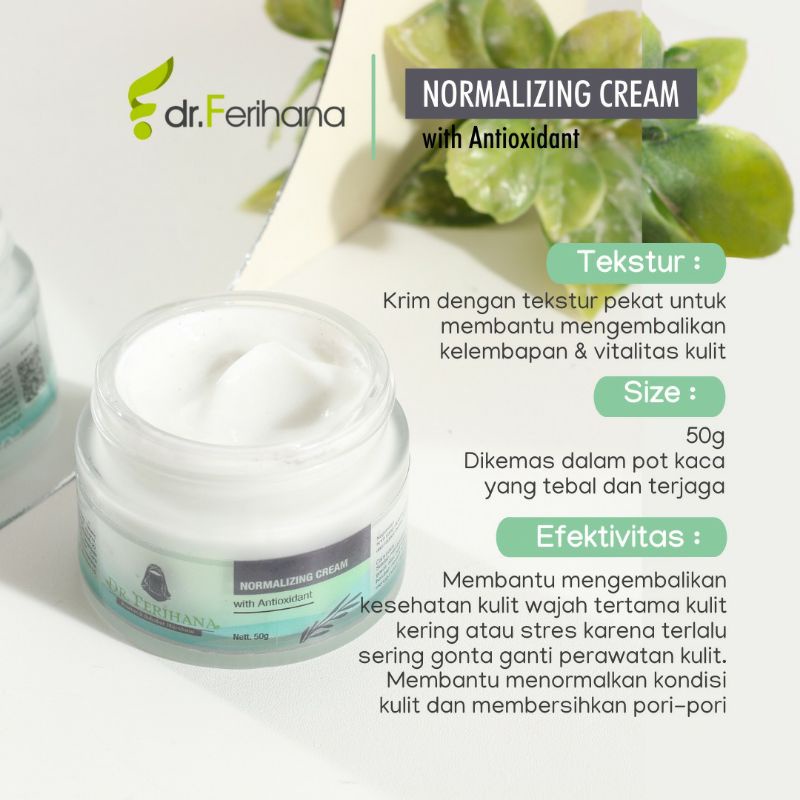 (dr. Ferihana) Normalizing Cream