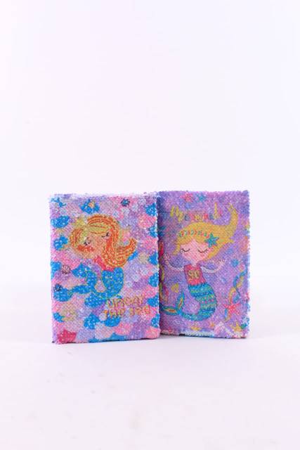 BUKU CATATAN NOTE NOTEBOOK DIARY SEQUIN FLIP GAMBAR BERUBAH