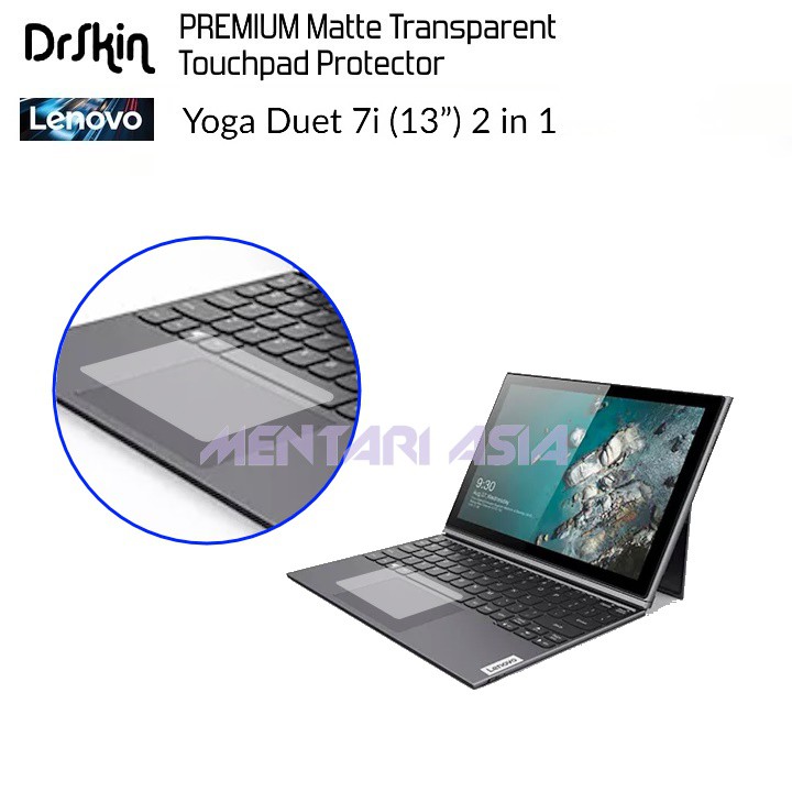 Touchpad Protector Lenovo YOGA DUET 7i-13 - DrSkin MATTE Translucent