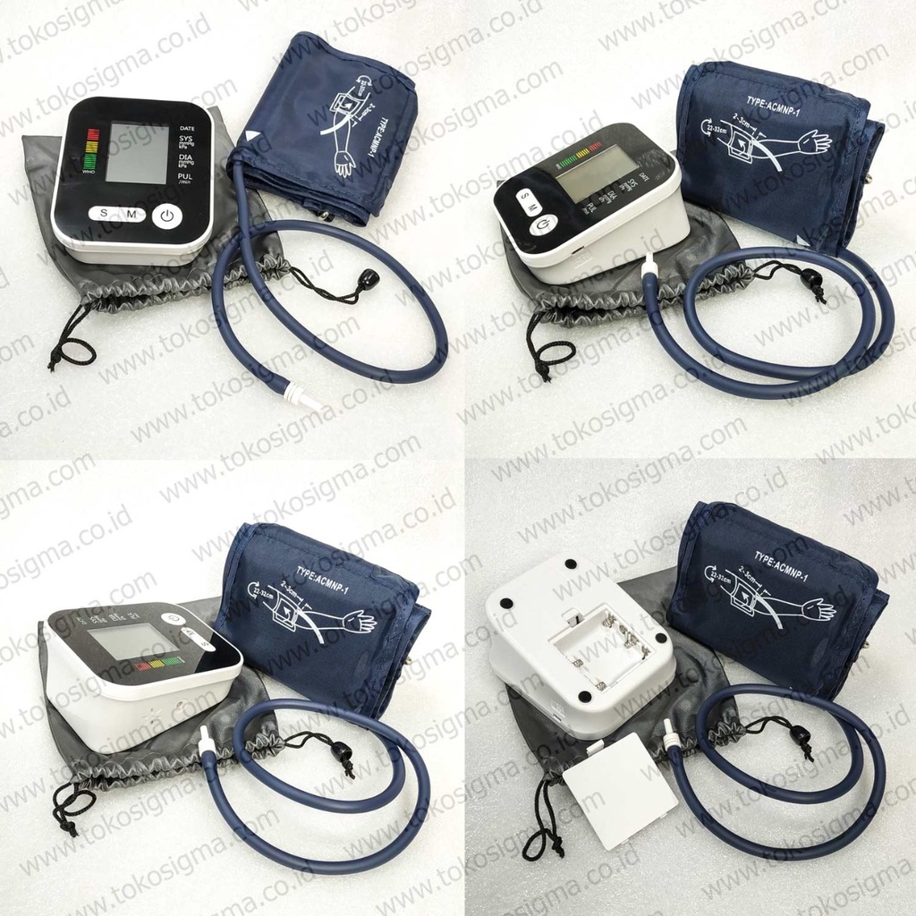 Pengukur Tekanan Darah Tensi Voice Arm Blood Pressure Monitor LCD USB