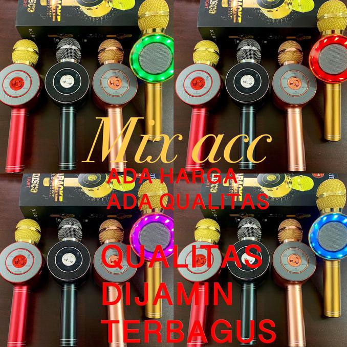 Mic Karaoke Bluetooth Wireless WS668 High Quality