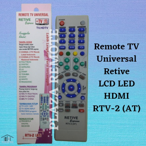 Remot / Remote TV UNIVERSAL RETIVE LCD LED HDMI HD type RTV-2 (AT)
