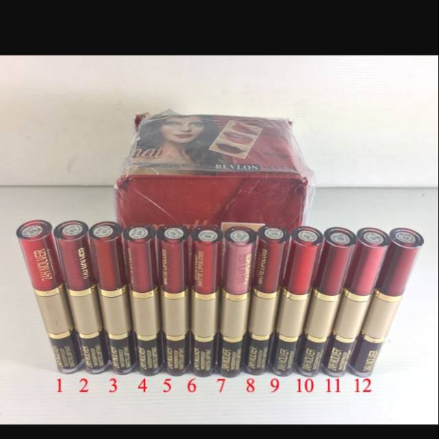 Revlon Matte Lipgloss / Revlon Liptint 2in1 / Revlon lipgloss matte