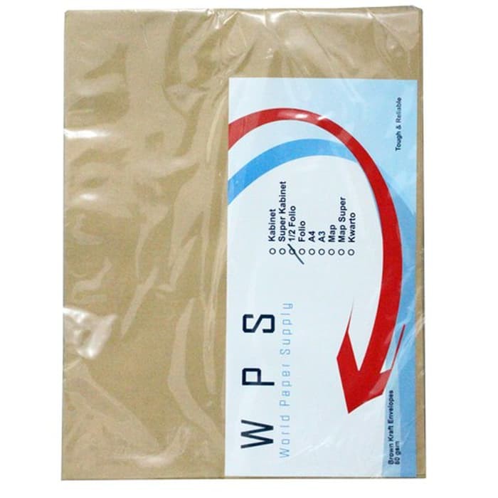 

ATK 257 Amplop Coklat 1/2 Folio WPS atk