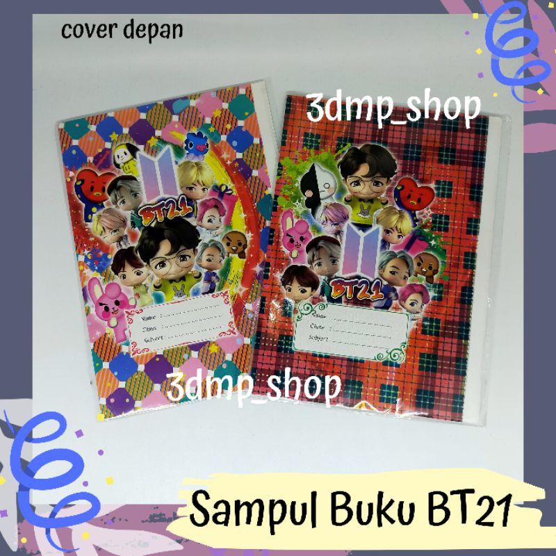 [isi 20 lembar] Sampul Buku BTS KPOP