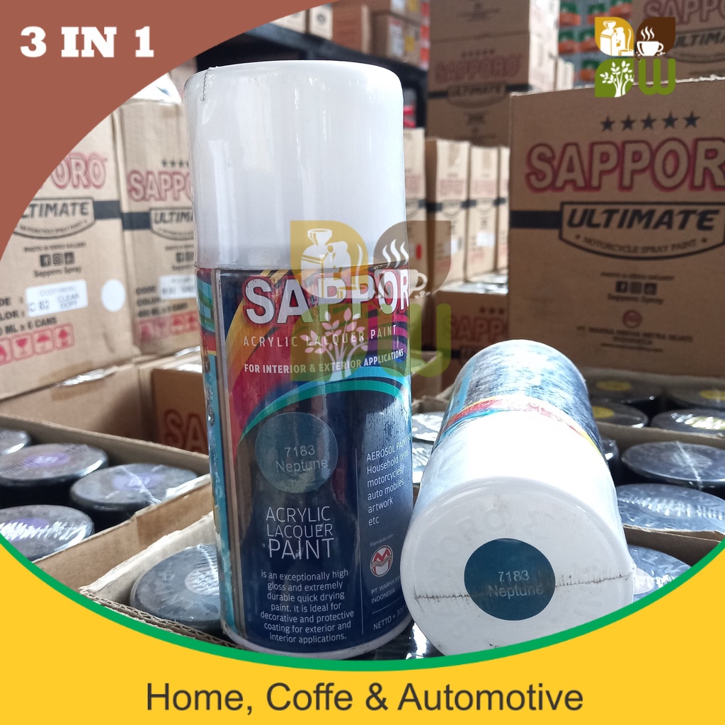 Sapporo 7183 Neptune Cat Semprot Aerosol Saporo Paint