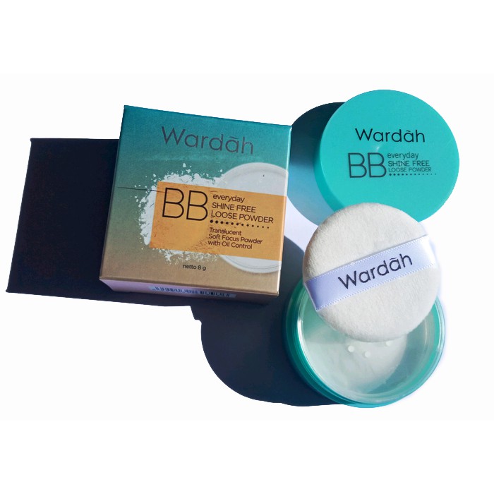 Bedak Tabur Wardah Everyday Shine BB Loose Powder ( 8gr )