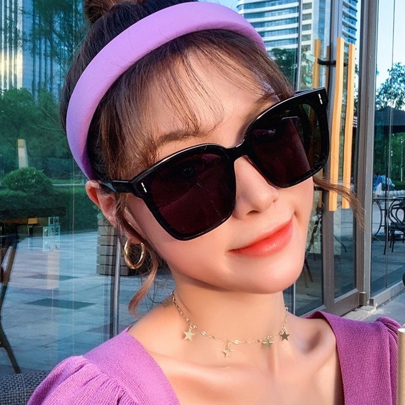 (YUZHU) TERSEDIA &amp; COD Kacamata Hitam Wanita Korean Fashion Gaya Kacamata Aksesoris Collection Sunglasses for Women