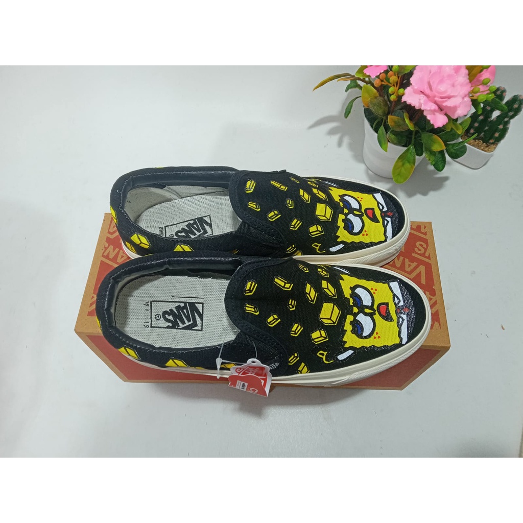 VANS SPONGEBOB DEWASA TERKINI.TERMURAH