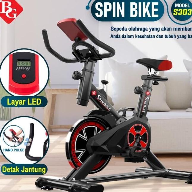 SEPEDA STATIS / SPIN BIKE / SPINING BIKE / SEPEDA KARDIO MODEL S303 SD6D45F6FC