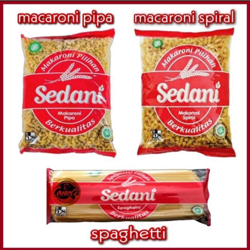 sedani makaroni pipa 1 kg / sedani spaghetti 1kg / sedani makaroni spiral 1 kg