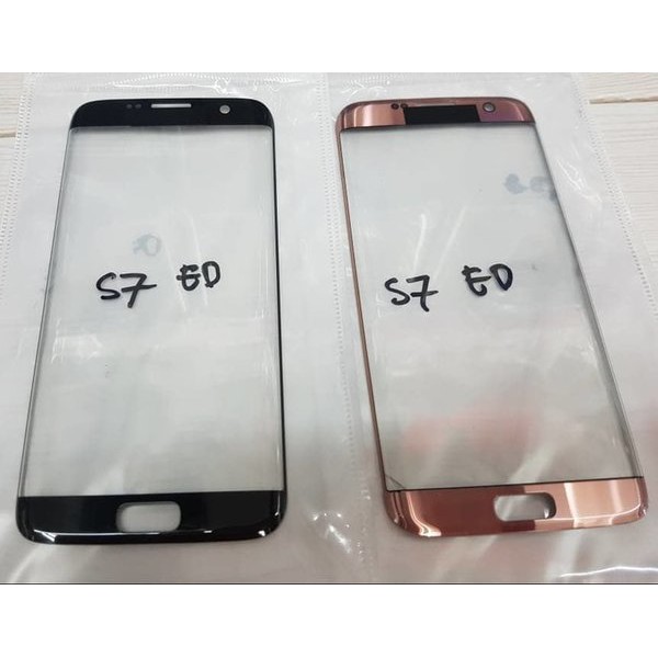 SAMSUNG S7 Edge Gorilla Glass - Kaca LCD - Digitizer -  Outer Glass Original
