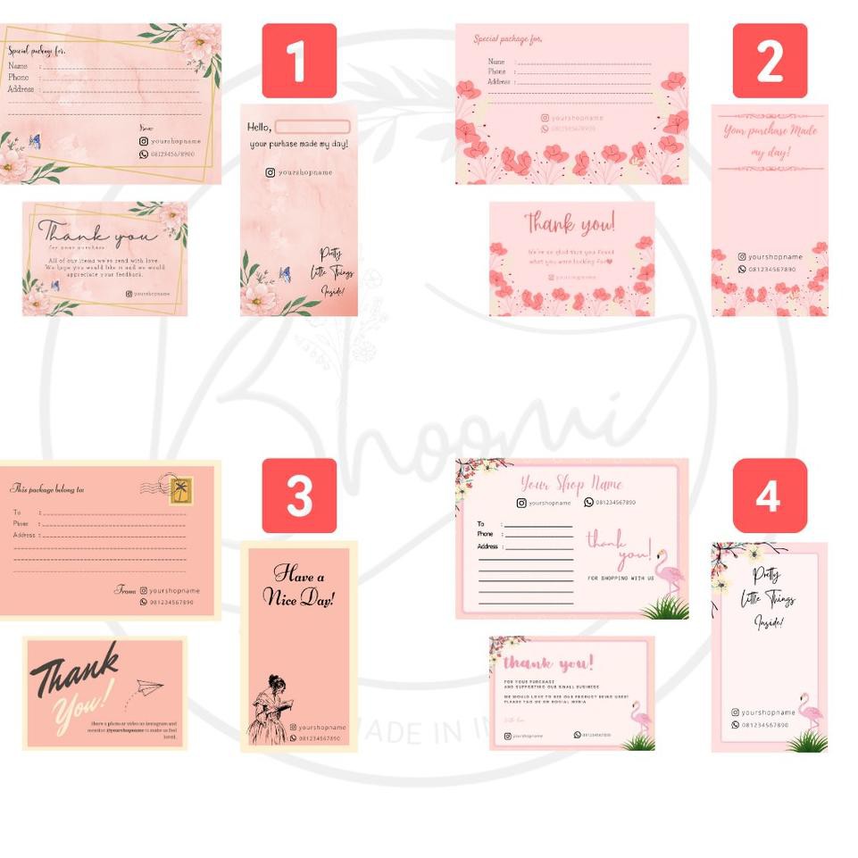 

Produk R3adyz, PAKET HEMAT 1 - THANKYOU CARD + SHIPPING STICKER + STICKER SETCode.I.5.X.0.0.1