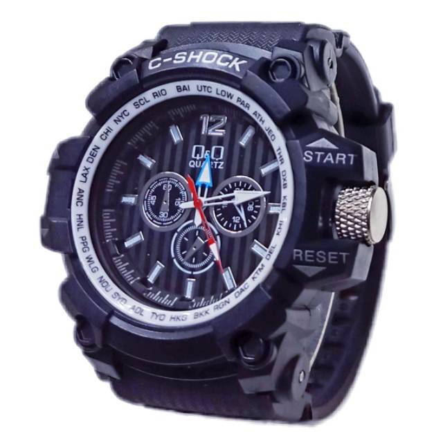 JAM TANGAN SPORT ANALOG Q&amp;Q FASHION PRIA COWOK