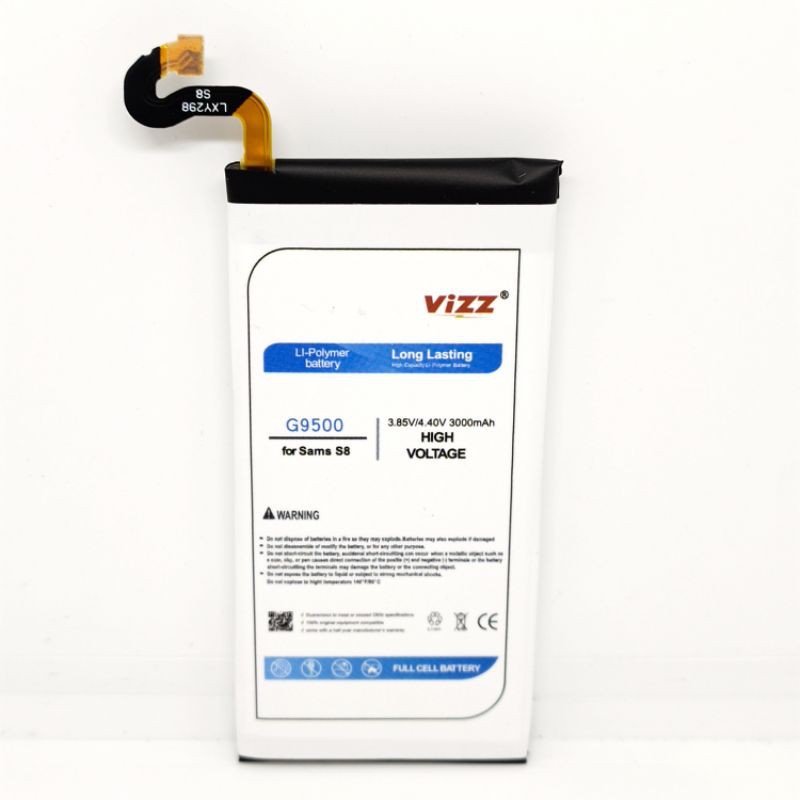 Baterai Batre Vizz Samsung Galaxy S8 G9500 Original Vizz