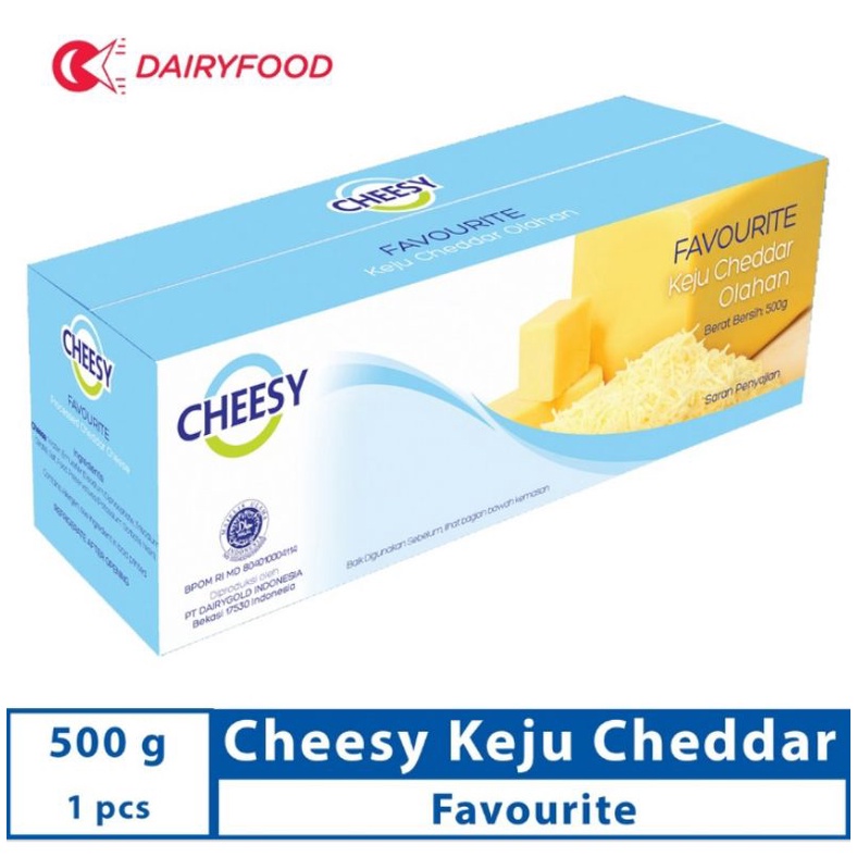 

keju /chessy favoueite cheddar cheese 500gr