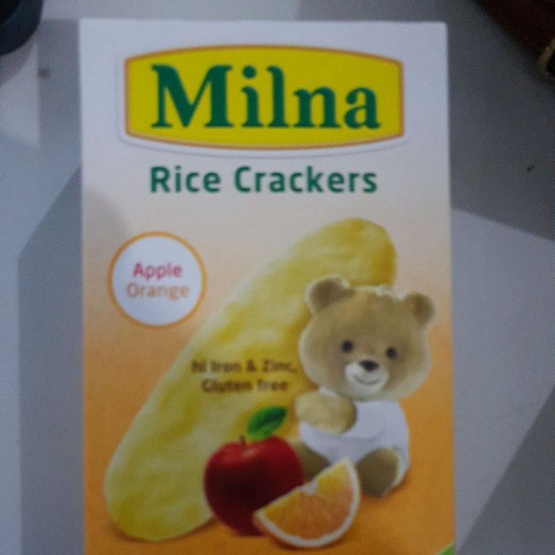 Milna Rice Crackers Berries