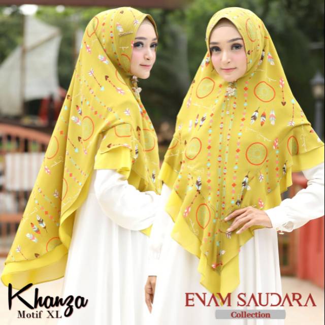 khimar Motif 6 Saudara