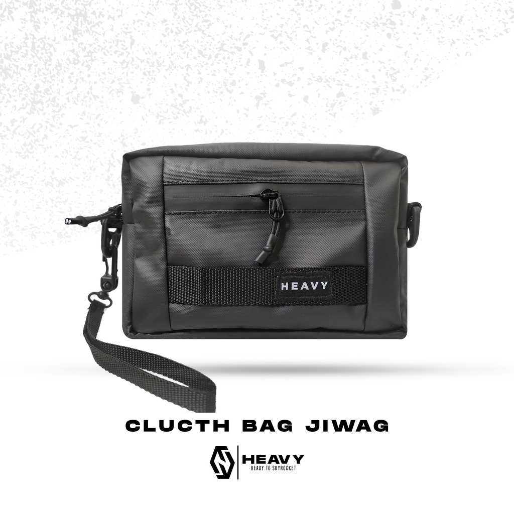 Tas Selempang Pria - Slingbag Dan Handbag Clutch Heavy Premium Waterproof Heavy
