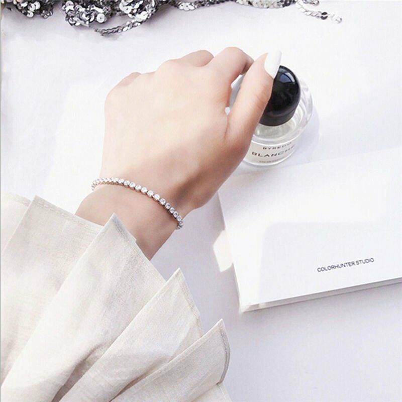 Gelang Kristal Berlian Imitasi Adjustable Untuk Wanita Diamond Pendant Personalized Fashion Party Wedding Factory Processing