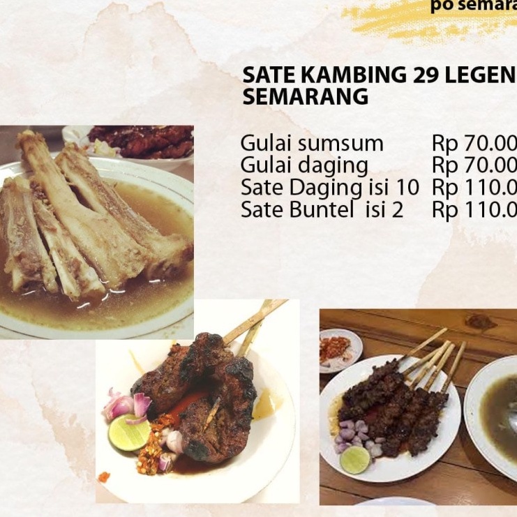 

sate kambing 29 semarang