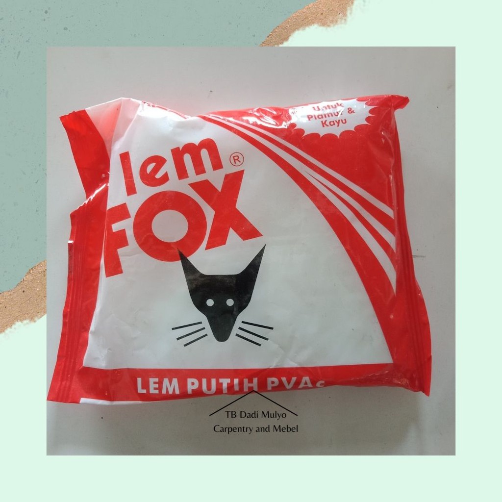 

Lem Fox Putih Merah 400 gram Lem Kertas / Kayu
