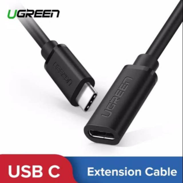 Ugreen Kabel Extension Type C to Usb Tipe C Thunderbolt Kabel Sambungan Usb Type C 3.1 To Usb C