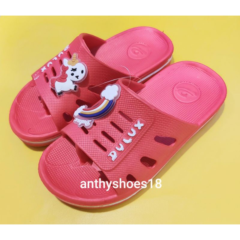 NEW Sandal Karet Anak Perempuan Dulux Girl 269D Unicorn Sz 24-29