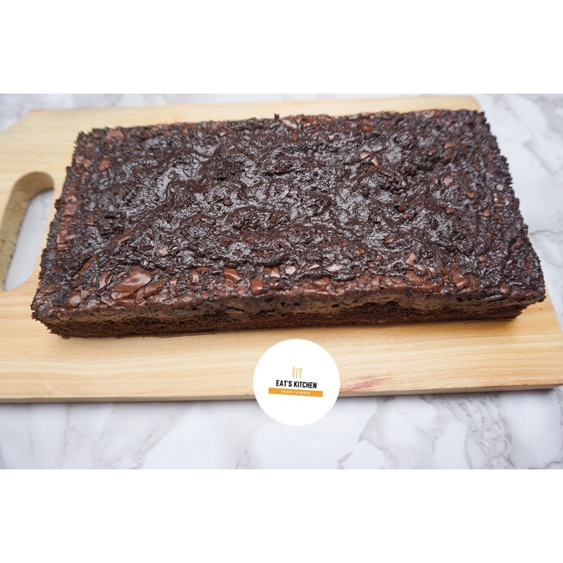 

DOUBLE CHOCO BROWNIES BY EAT'S KITCHEN