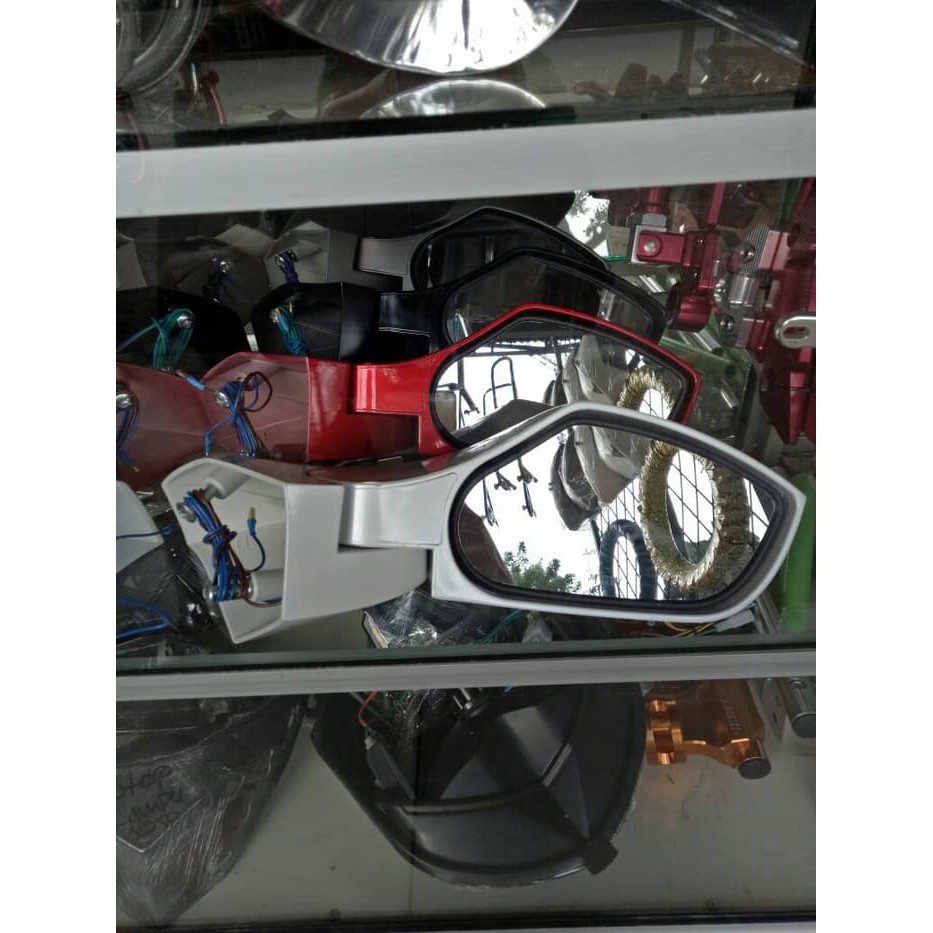 Spion Body Nmax - Spion Lipat Tekuk Yamaha Nmax Sen Led - Variasi Motor