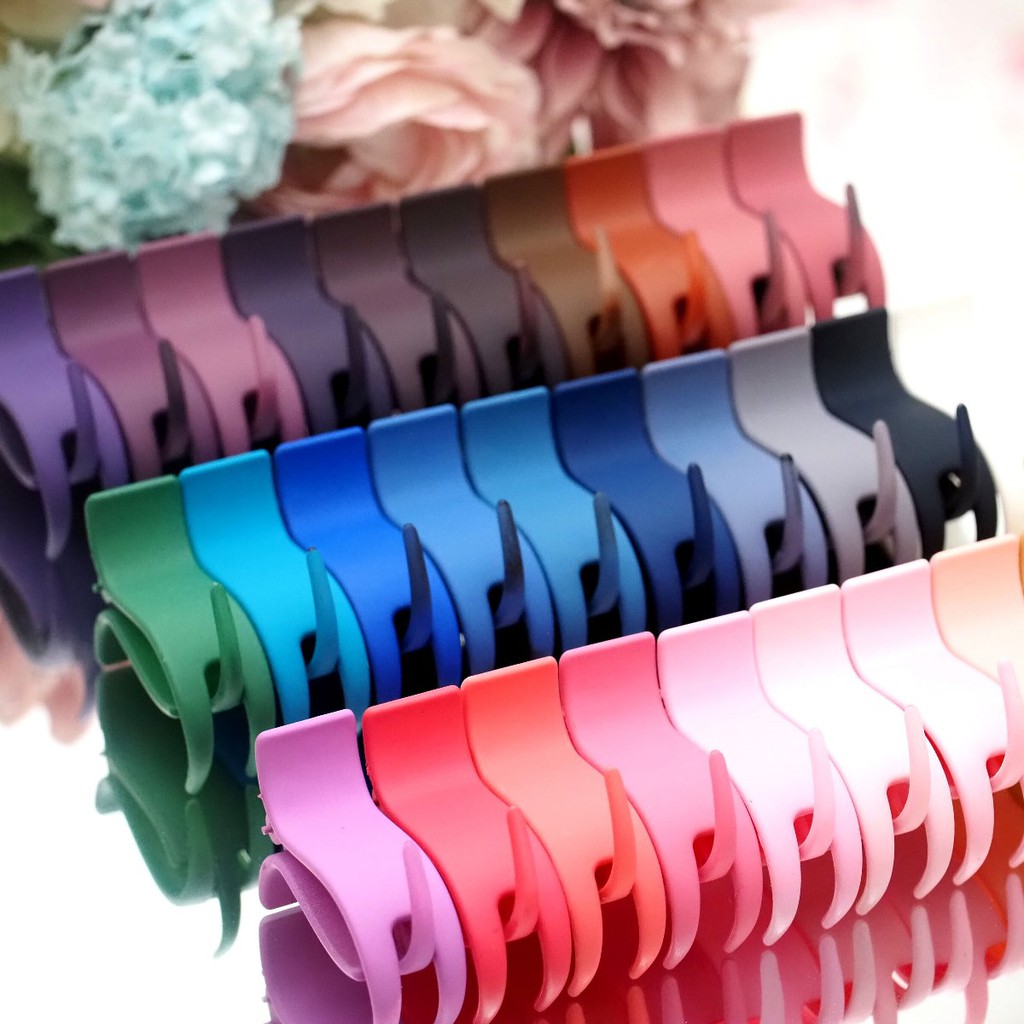 Jepit Jedai Rambut Doff Korea WARNA LENGKAP Import Jeday Ori Murah Grosir Anak Dewasa Besar Kecil