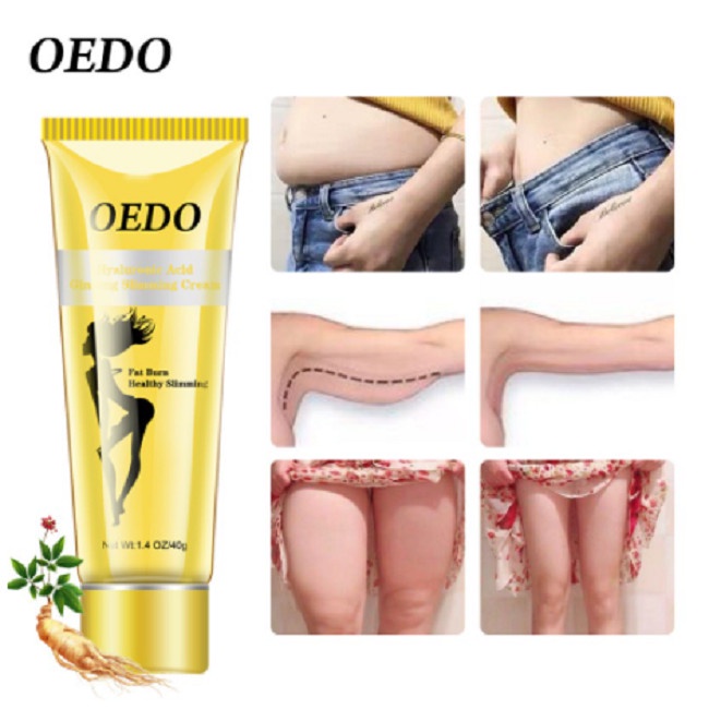 OEDO HYALURONIC ACID GINGSENG SLIMMING CREAM PELANGSING PERUT DAN PEMBAKAR LEMAK ORIGINAL