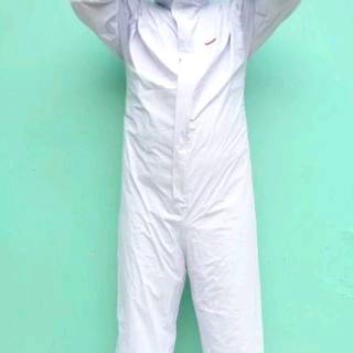  Baju  Hazmat Alat Pelindung Diri APD  waterproof PVC 