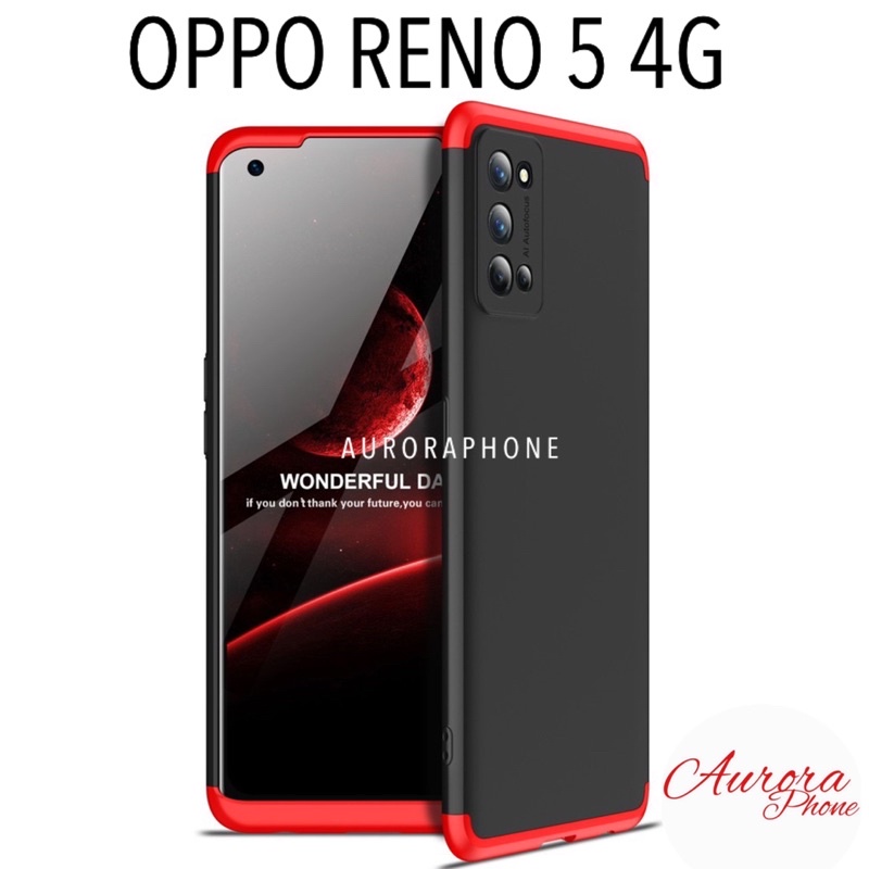 Hard Case Oppo Reno 5 4G GKK Armor Full 360• Cover GKK Reno 5 4G
