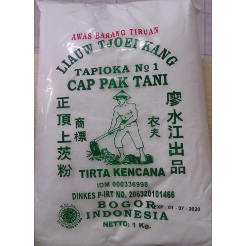 

[[COD]] sagu tani kang 1kg tapioka tepung singkong cap tani EKSLUSIF Kode 712