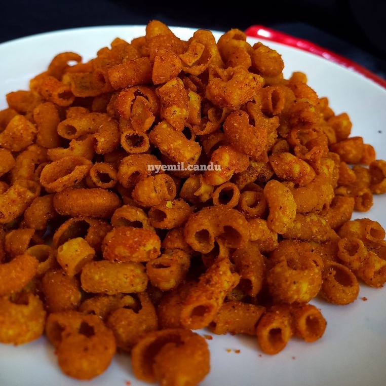 

Camilan Makroni Pipa Pedas 400gr
