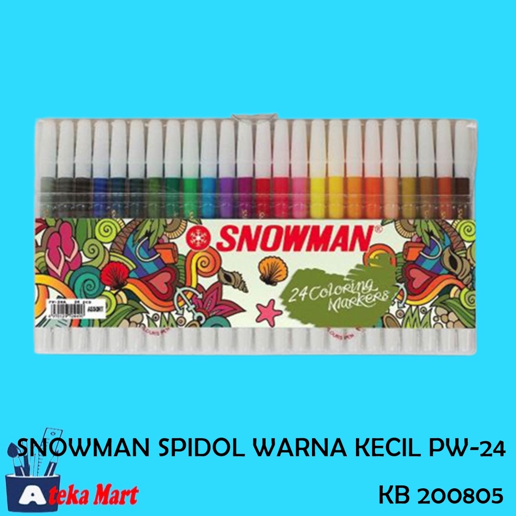 

SNOWMAN SPIDOL WARNA PW-24