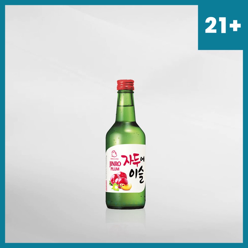 Jinro Chamsiul Soju Plum 360 Ml ( Original &amp; Resmi By Vinyard )