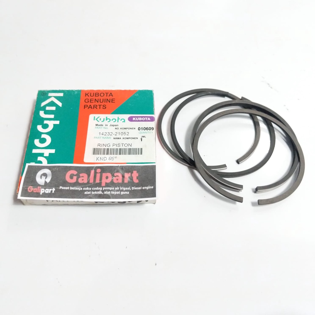 Ring Seher / Piston Ring Set KND 95 DI Merk Kubota Dan NPR